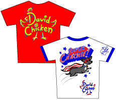 The David Chicken T-Shirt